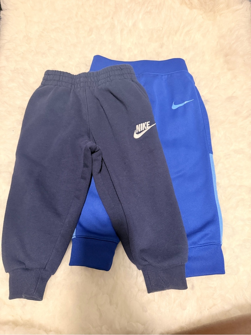 Nike Kids Navy & Bright Blue Sweatpants Duo